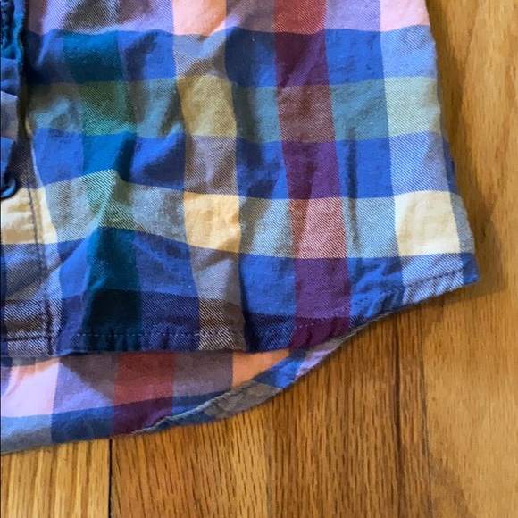 Girls Plaid Shirt Dress Gap XS - Picture 5 of 6
